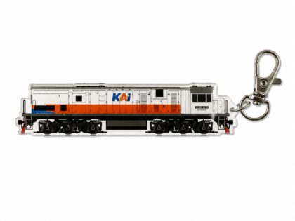 Gantungan Kunci Lokomotif Kereta Api Seri CC 201 Original Livery Side View
