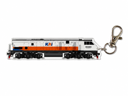 Gantungan Kunci Lokomotif Kereta Api Seri CC 203 Original Livery Side View