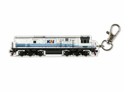 Ganci Lokomotif Panjang Kereta Api CC 201 WnB / CC 204 Kotak WnB Livery Side View